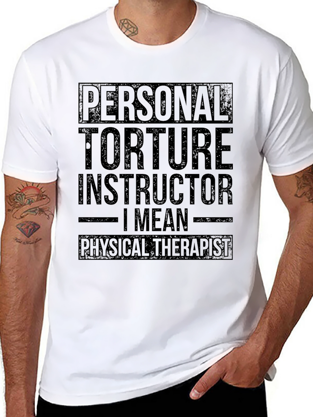 Personal Torture Instructor T-Shirt Physical Therapist Tee