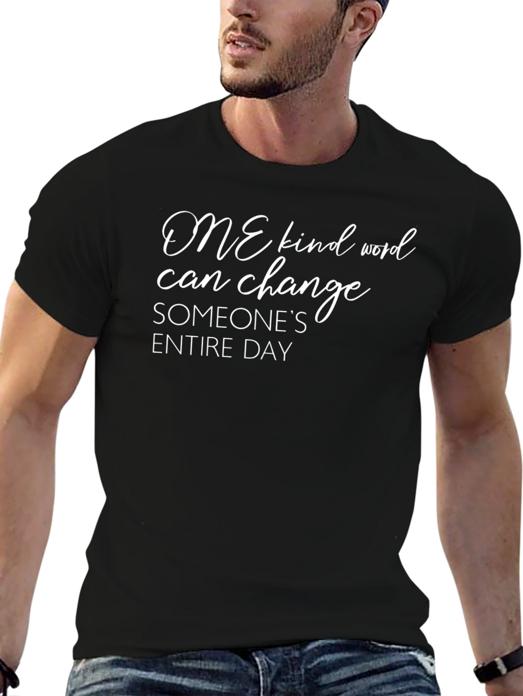 Kind Word Change T-Shirt - Inspirational Quote Tee