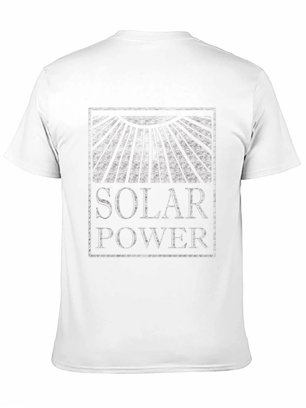 Solar Power Graphic T-Shirt - Renewable Energy Tee