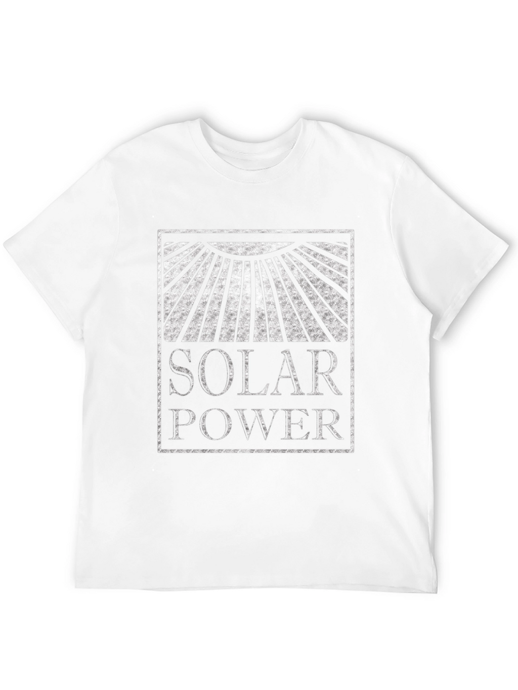 Solar Power Graphic T-Shirt - Renewable Energy Tee