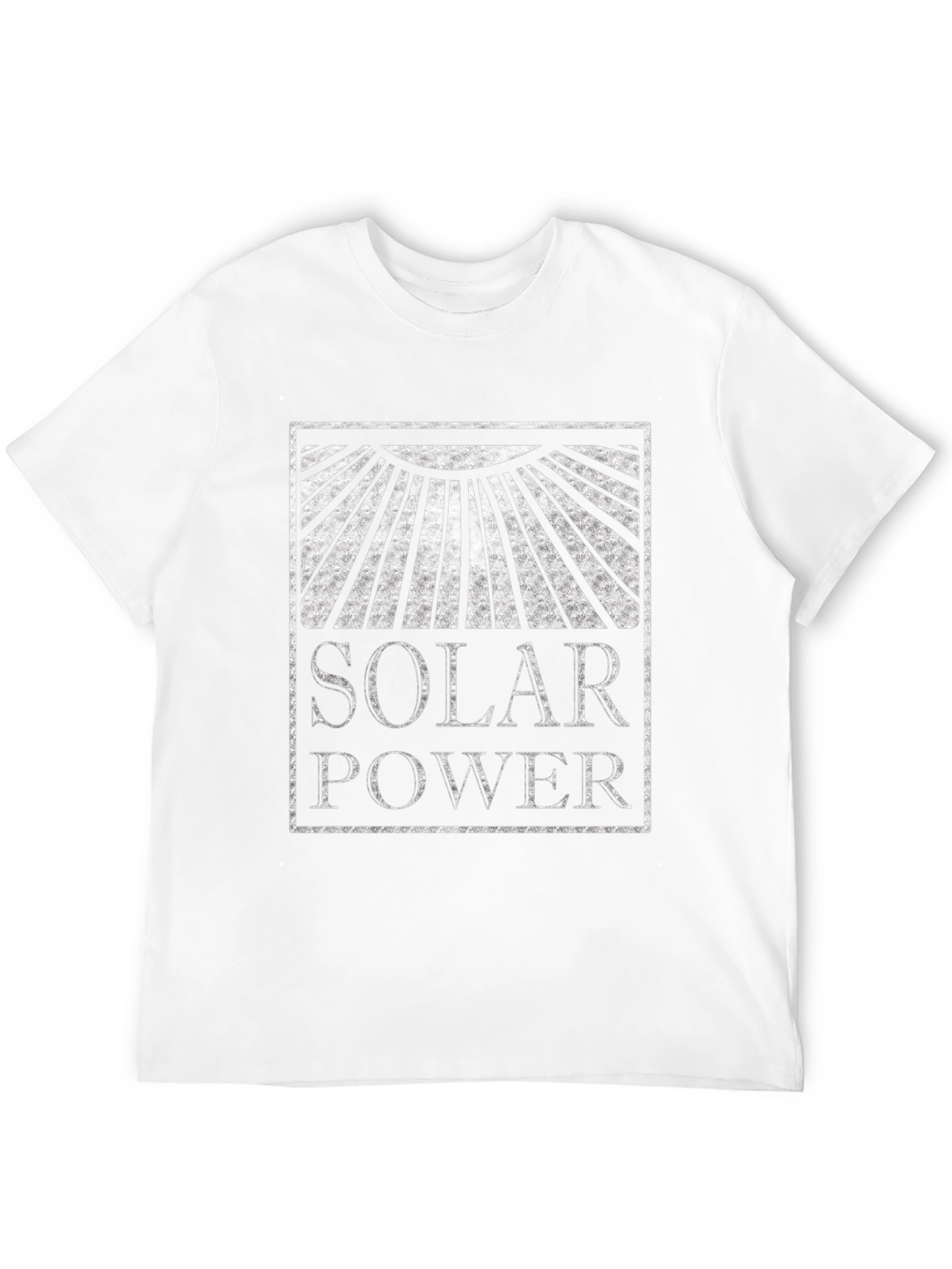 Solar Power Graphic T-Shirt - Renewable Energy Tee