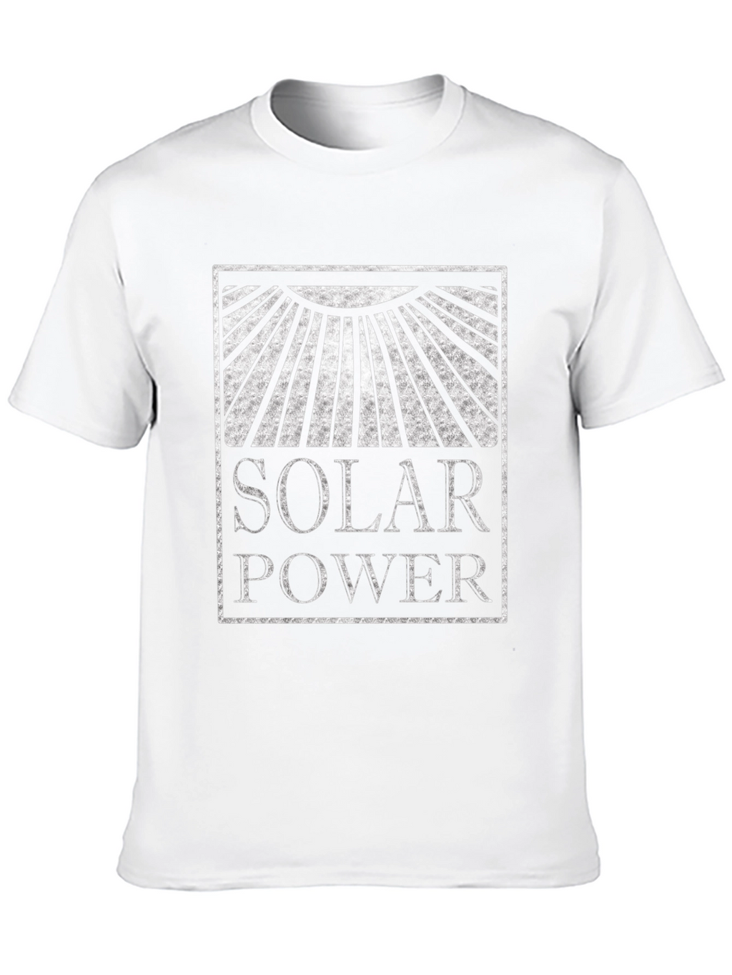 Solar Power Graphic T-Shirt - Renewable Energy Tee