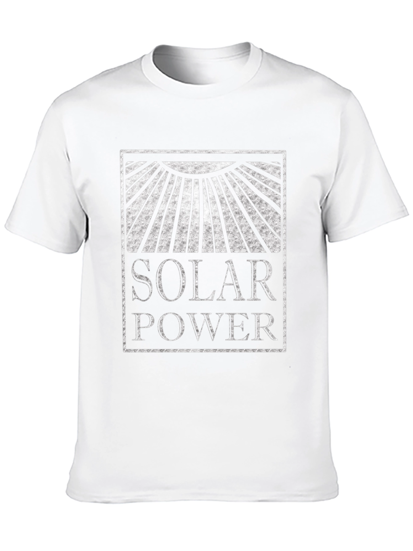 Solar Power Graphic T-Shirt - Renewable Energy Tee