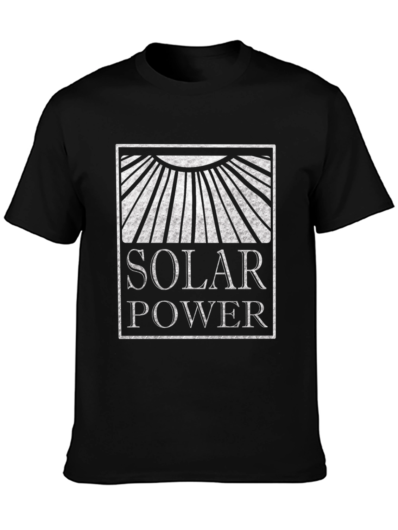 Solar Power Graphic T-Shirt - Renewable Energy Tee