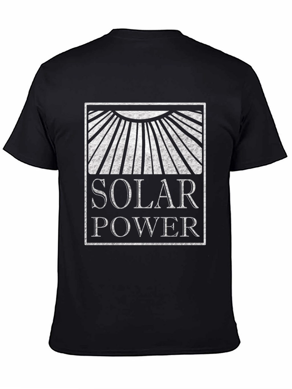 Solar Power Graphic T-Shirt - Renewable Energy Tee