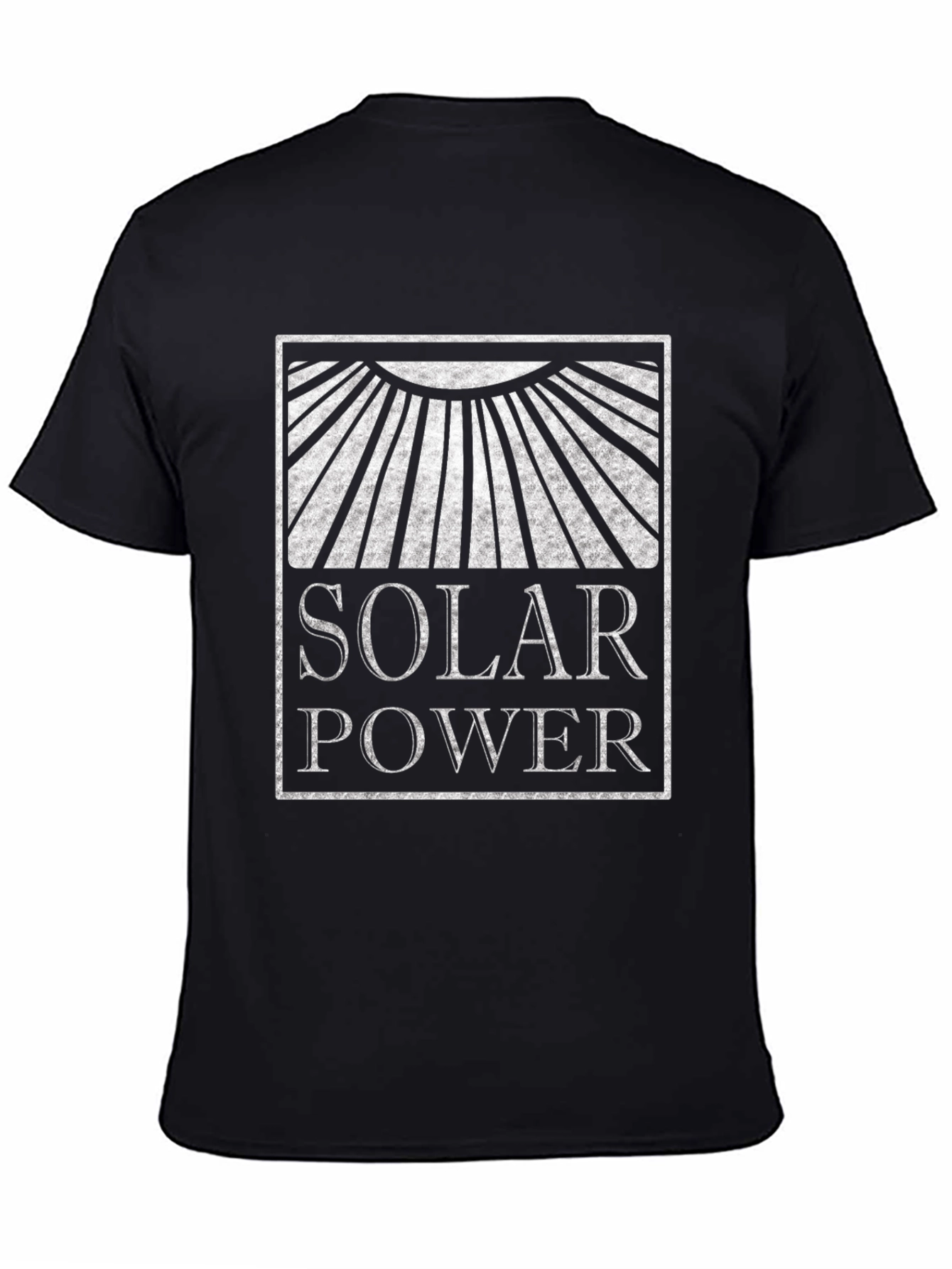 Solar Power Graphic T-Shirt - Renewable Energy Tee