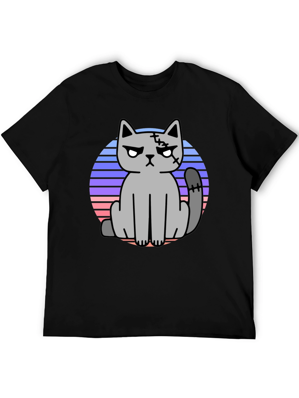Grumpy Cat T-Shirt - Retro Style
