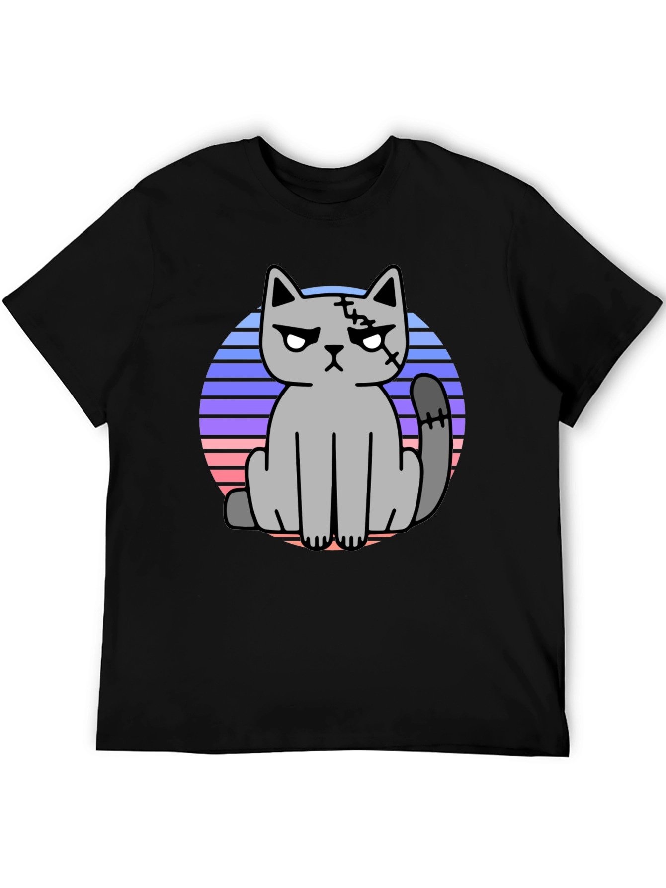Grumpy Cat T-Shirt - Retro Style