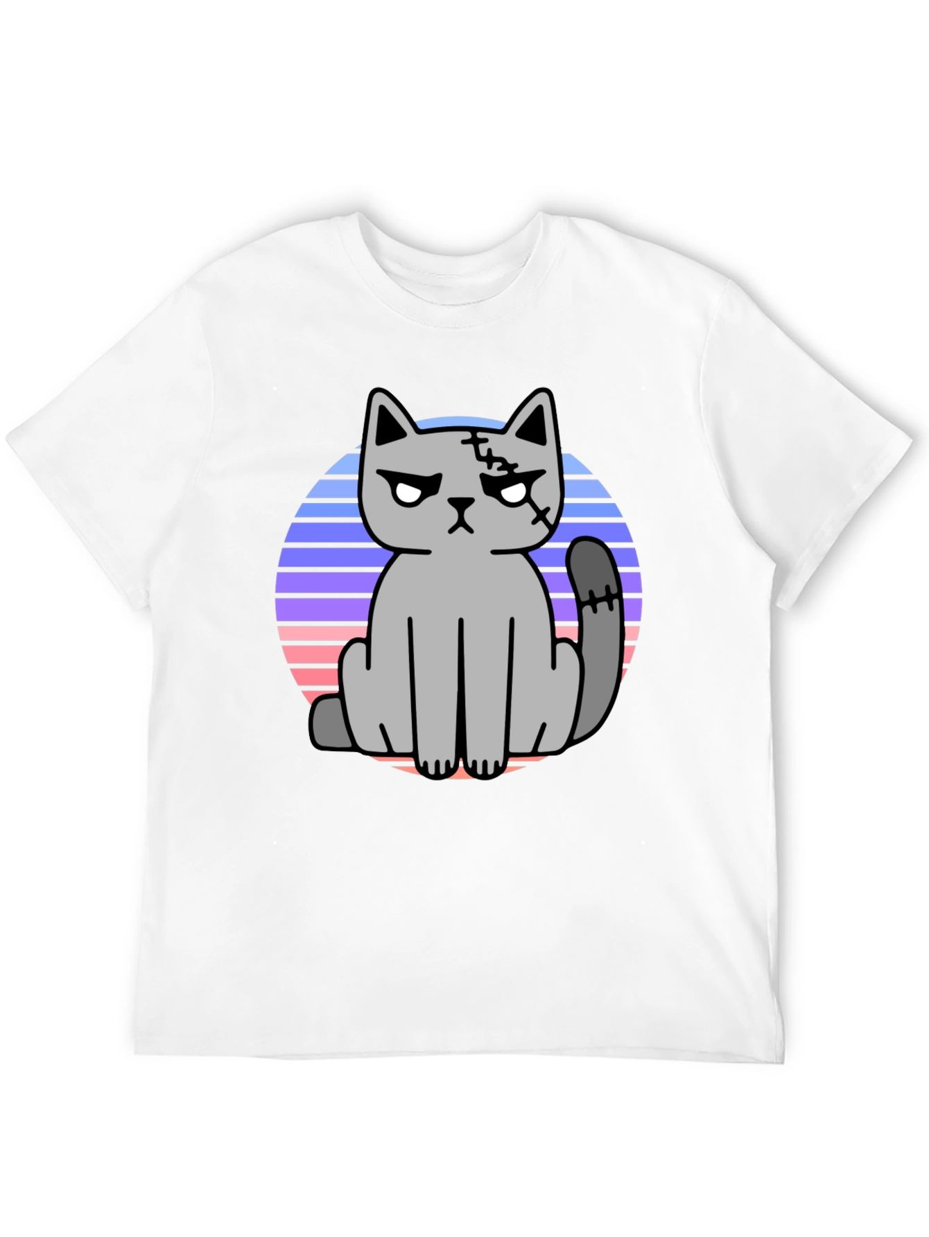Grumpy Cat T-Shirt - Retro Style