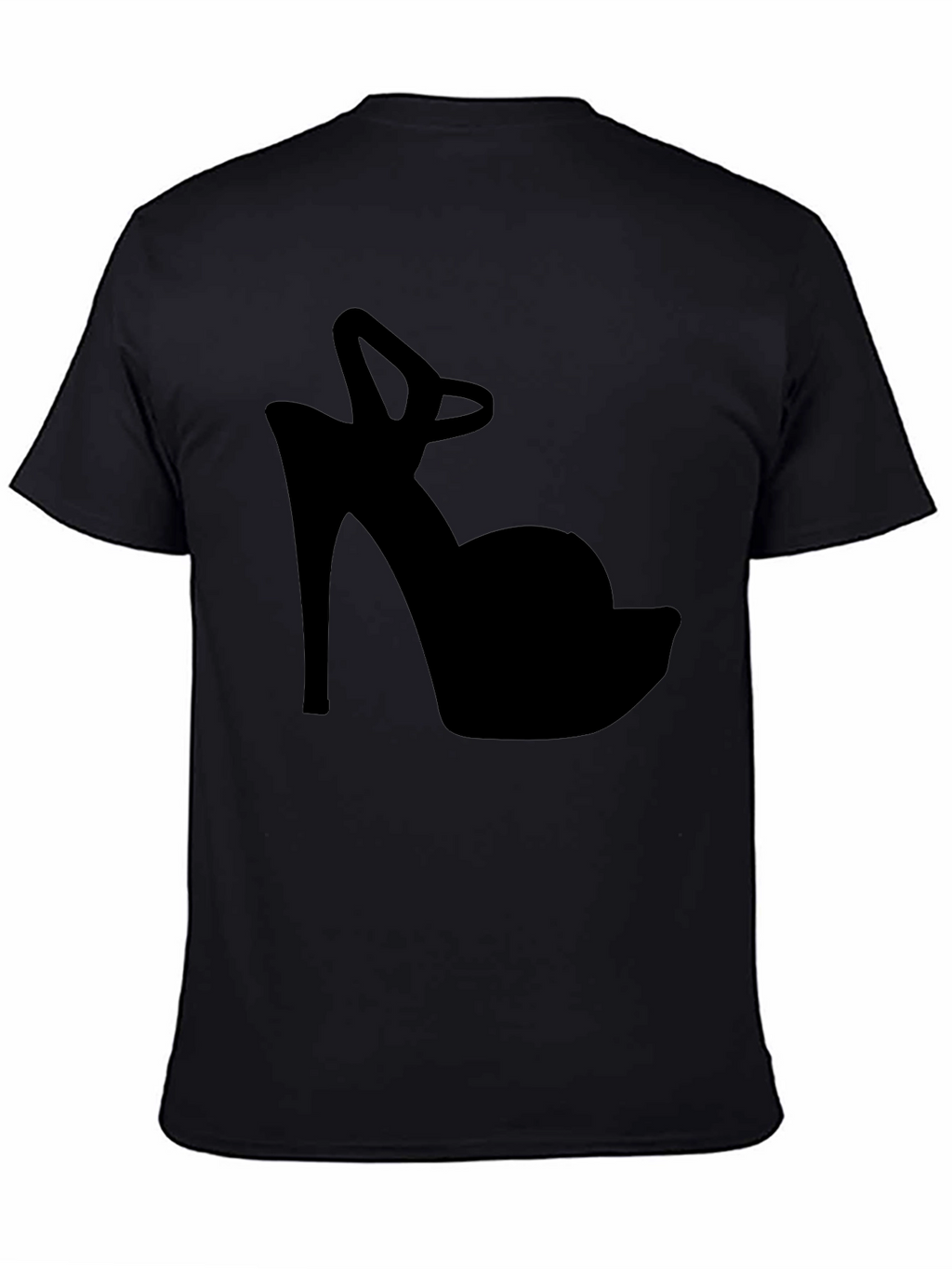 High Heel Silhouette Tee - Fashionable Graphic Print