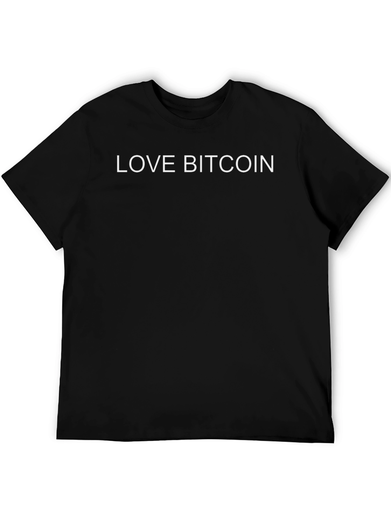 Love Bitcoin Graphic Tee - Crypto Enthusiast Shirt