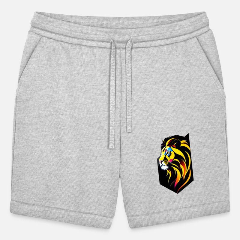 "Geometric Majesty: Lion Logo"