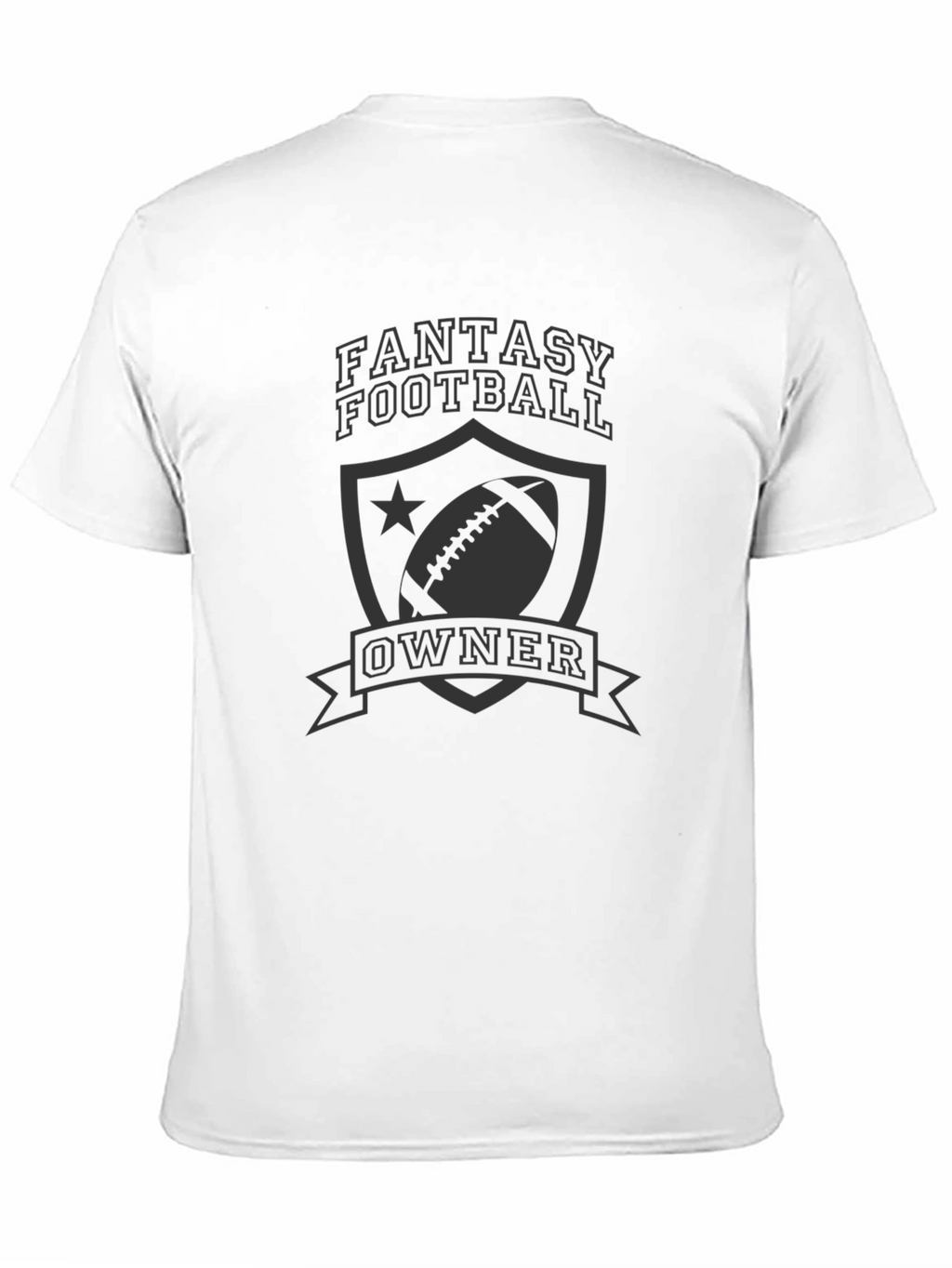 Fantasy Football Owner T-Shirt - Black Tee