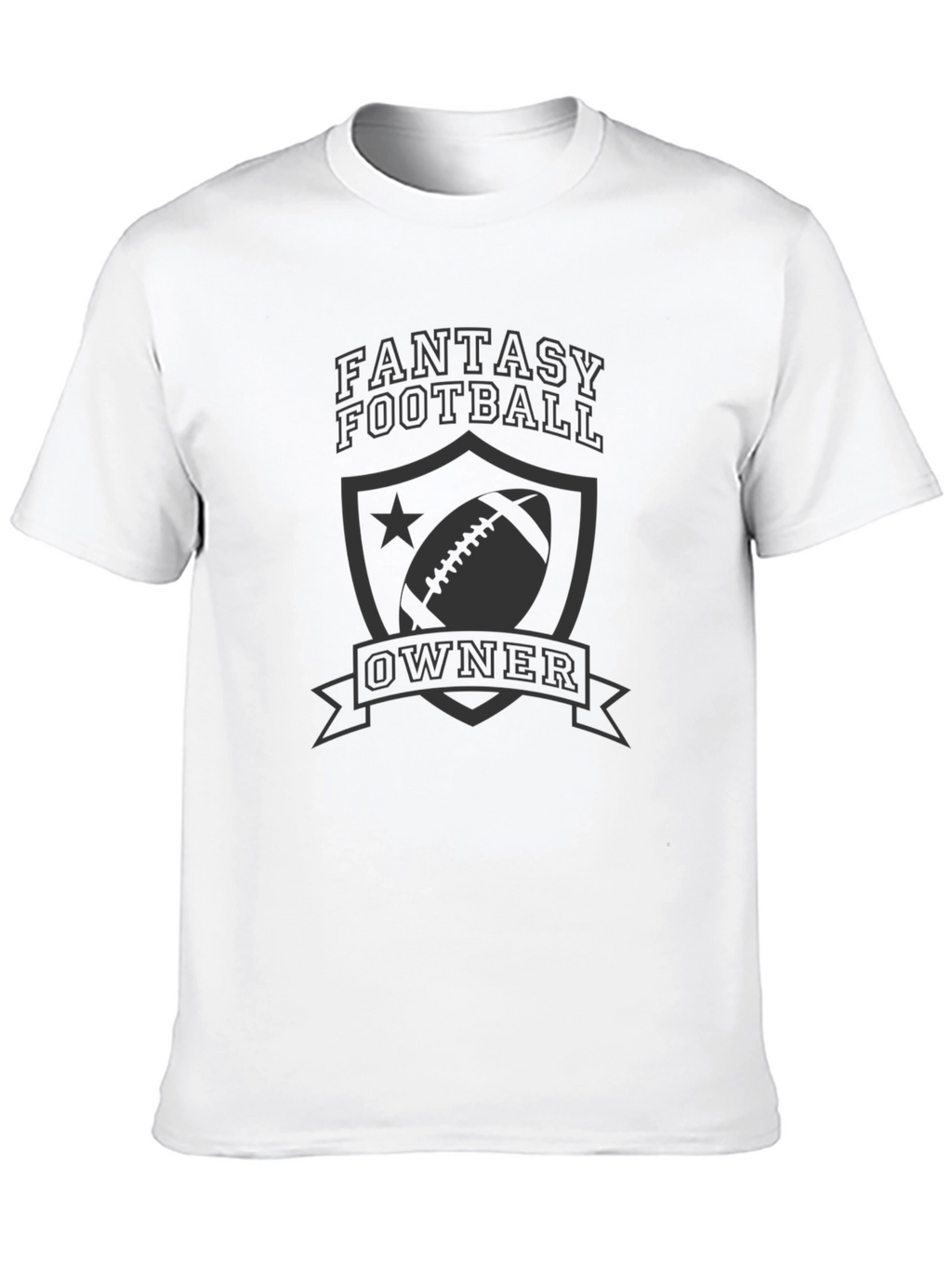 Fantasy Football Owner T-Shirt - Black Tee