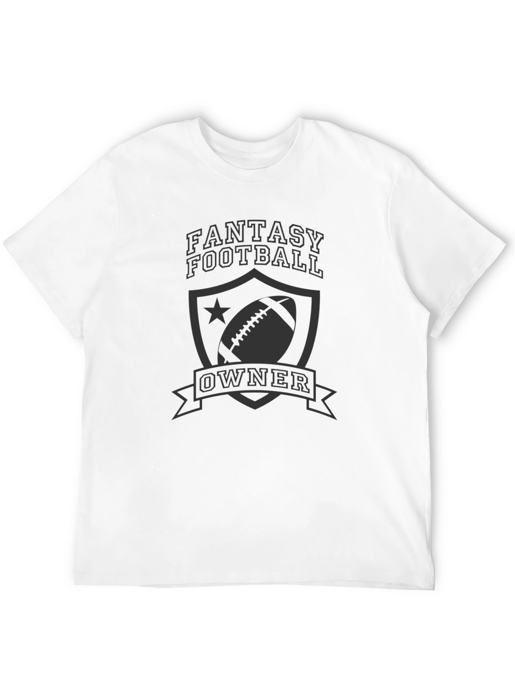 Fantasy Football Owner T-Shirt - Black Tee