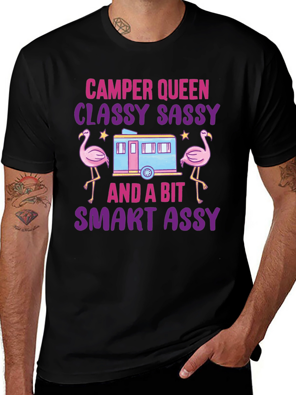 Camper Queen Graphic Tee