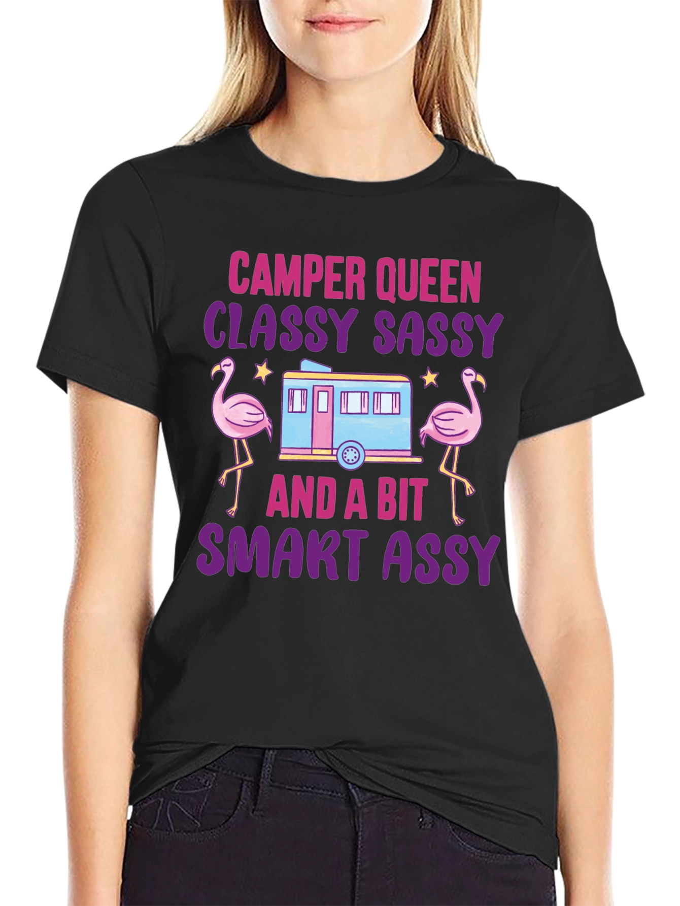 Camper Queen Graphic Tee