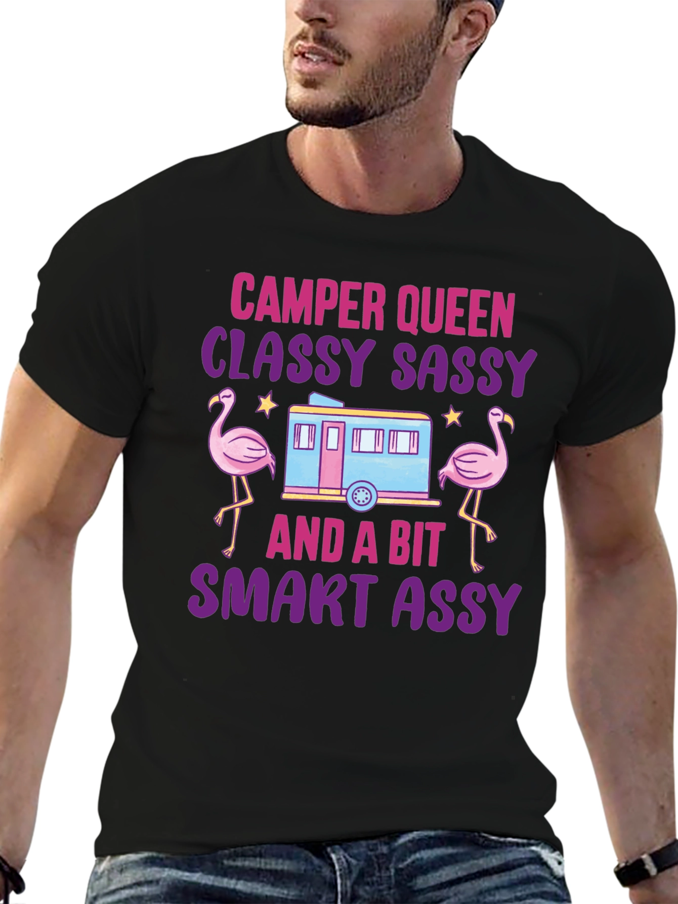 Camper Queen Graphic Tee