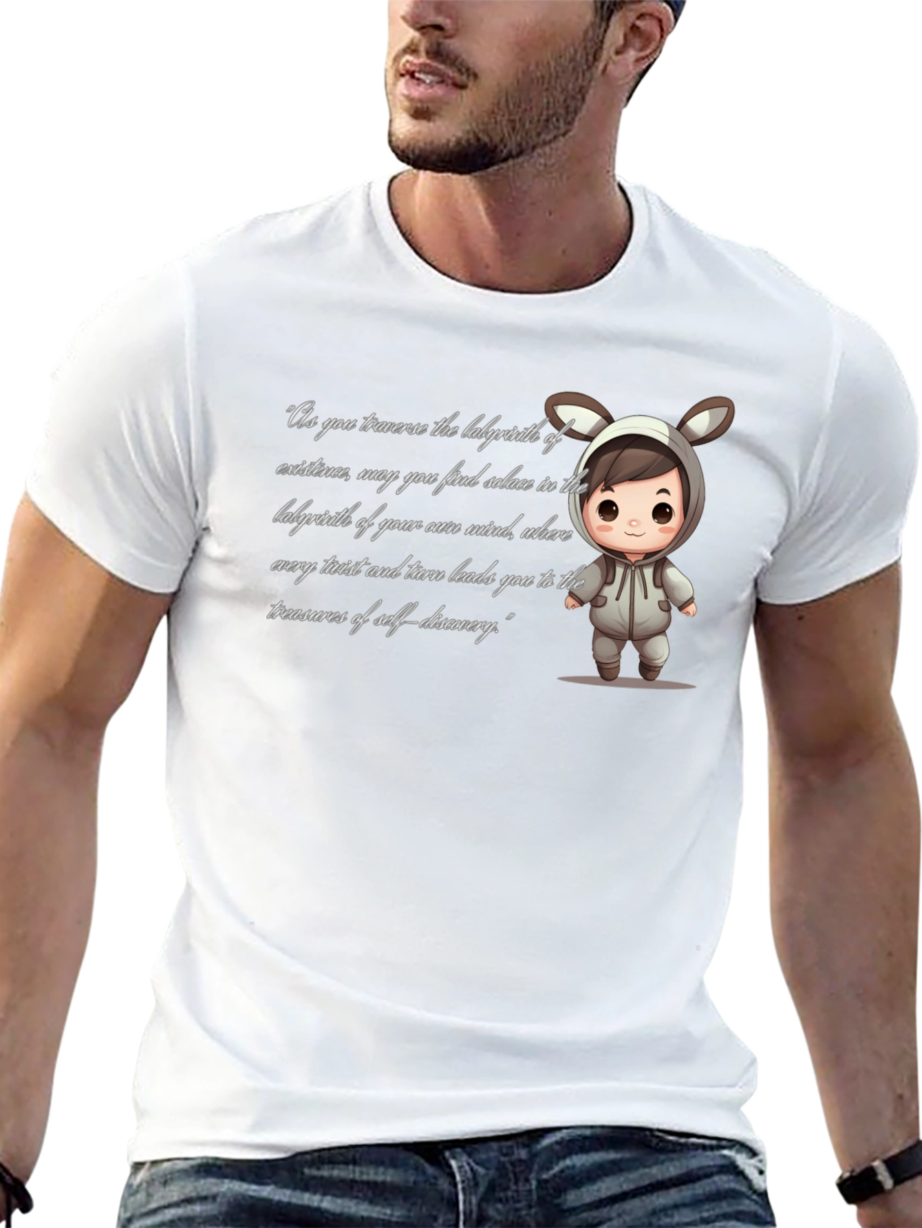 Labyrinth of Mind Graphic T-Shirt