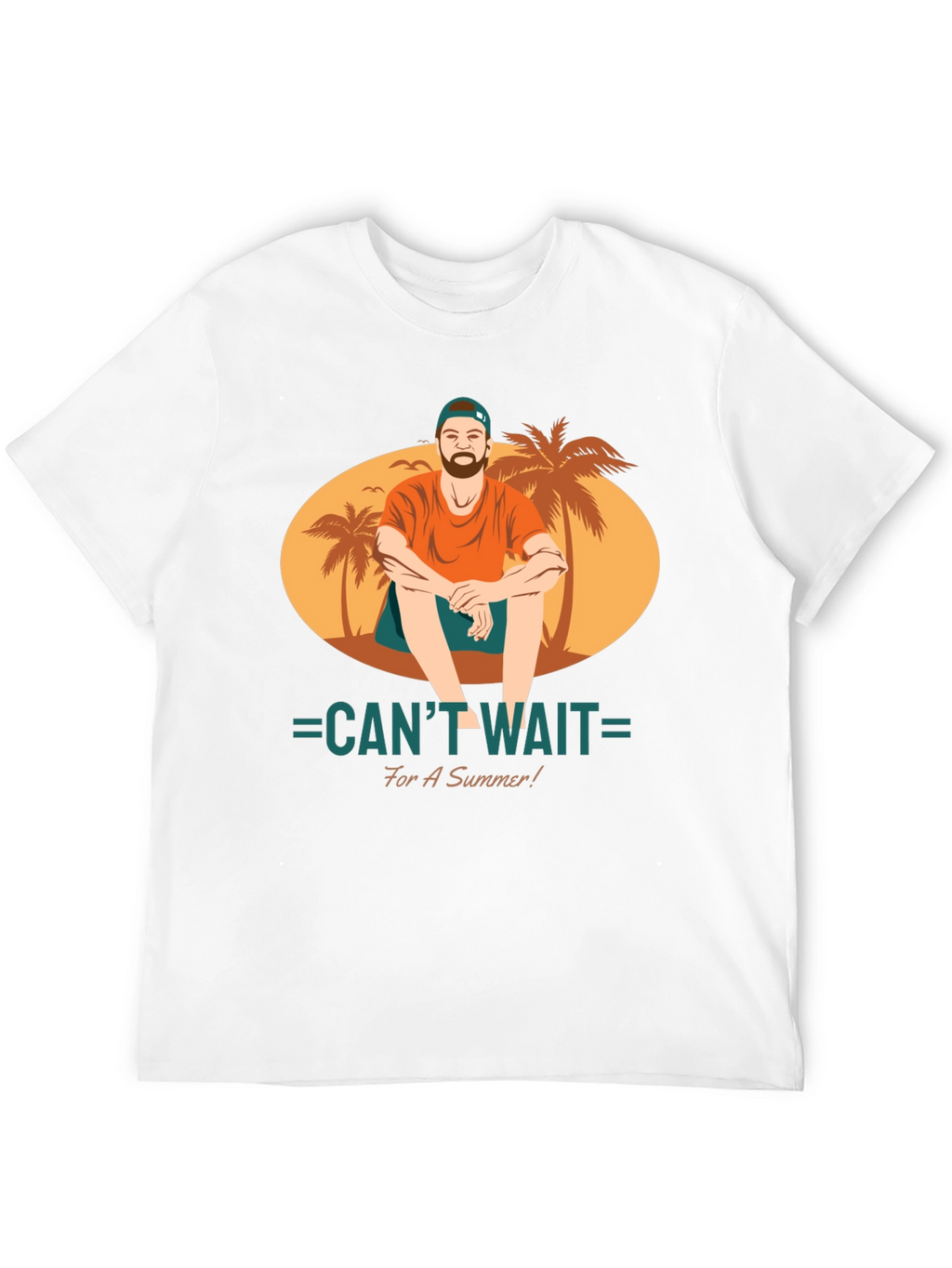 Summer Beach Vibe Graphic T-Shirt