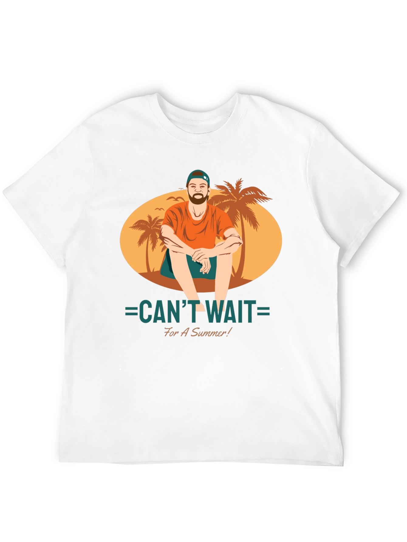 Summer Beach Vibe Graphic T-Shirt