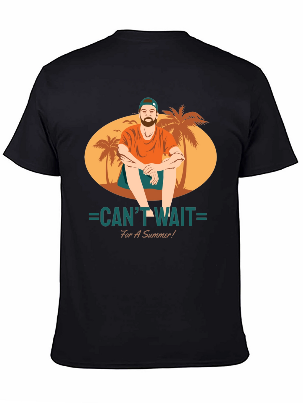 Summer Beach Vibe Graphic T-Shirt
