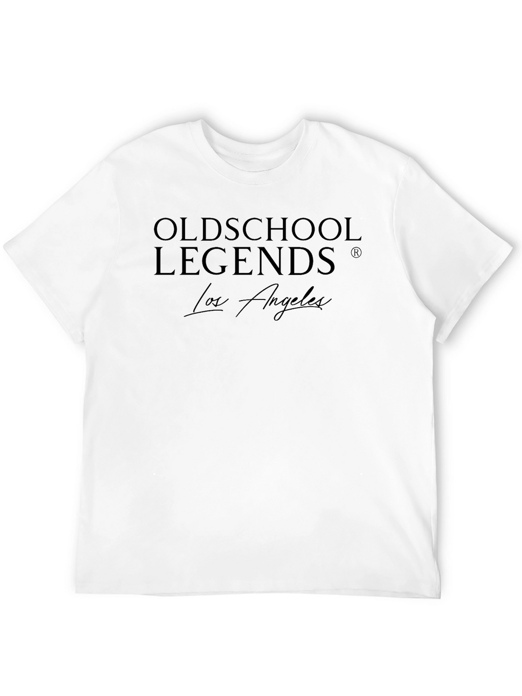Oldschool Legends Los Angeles Black Tee