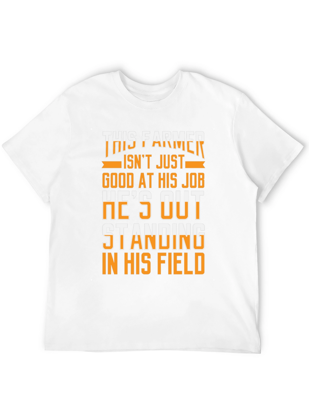 This Farmer Graphic Tee - Black Cotton T-Shirt