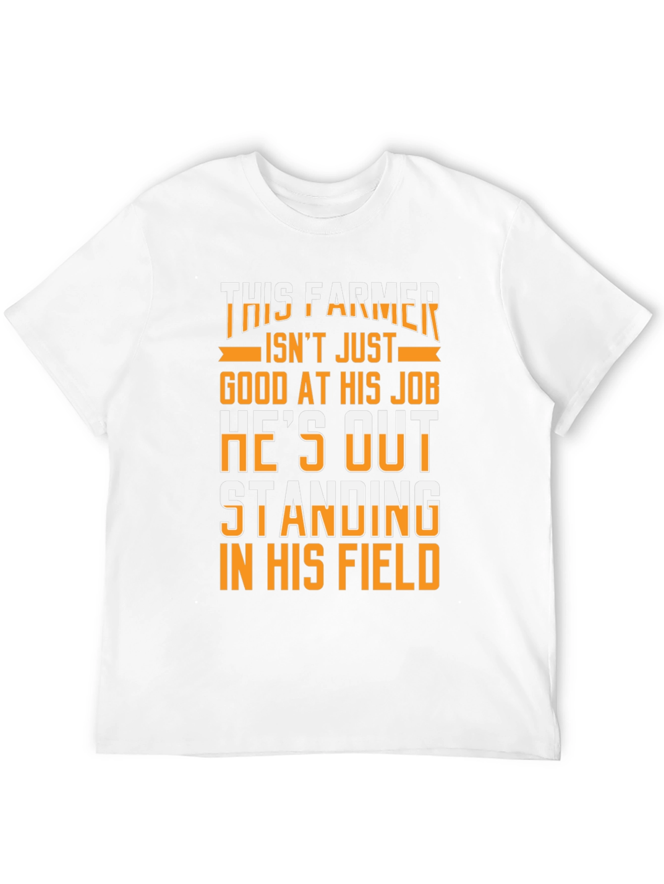 This Farmer Graphic Tee - Black Cotton T-Shirt
