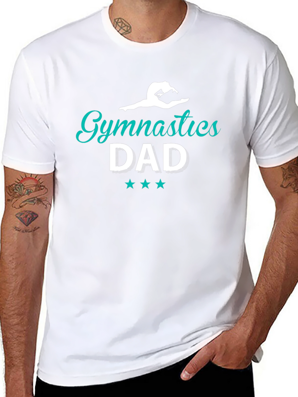 Gymnastics Dad Graphic Tee