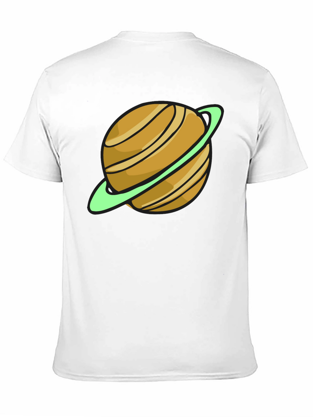 Saturn Graphic T-Shirt - Space Style