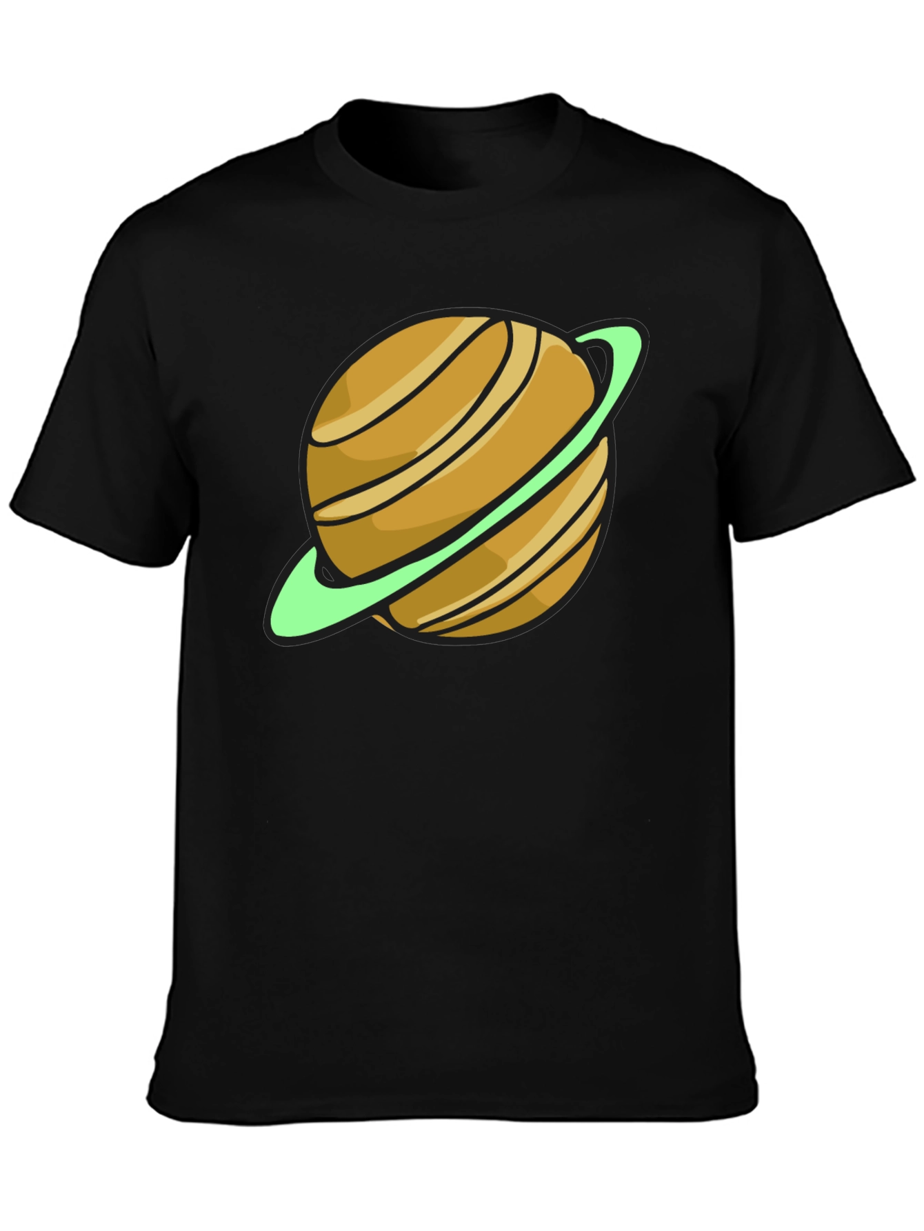 Saturn Graphic T-Shirt - Space Style