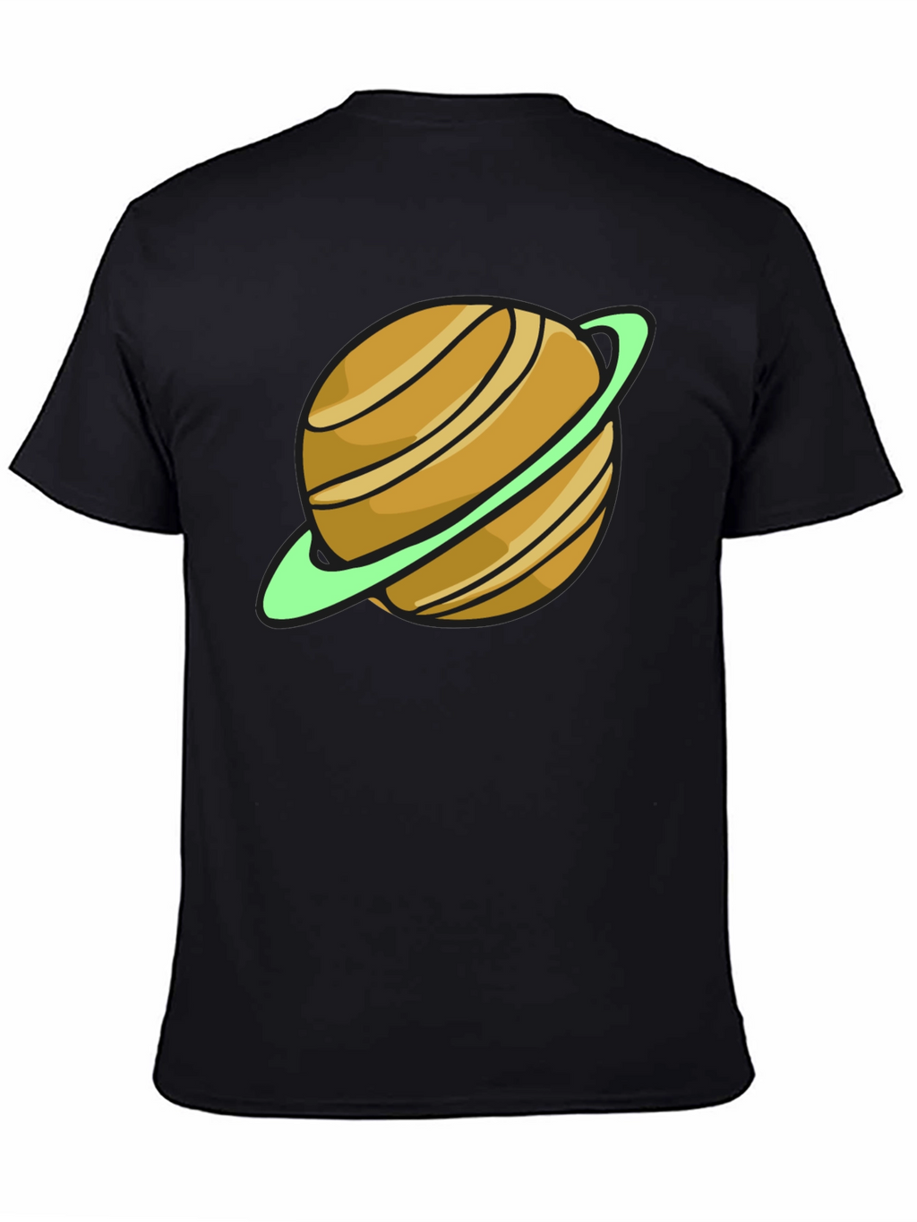 Saturn Graphic T-Shirt - Space Style