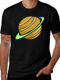 Saturn Graphic T-Shirt - Space Style