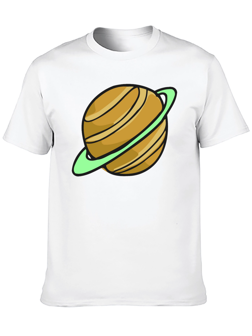 Saturn Graphic T-Shirt - Space Style