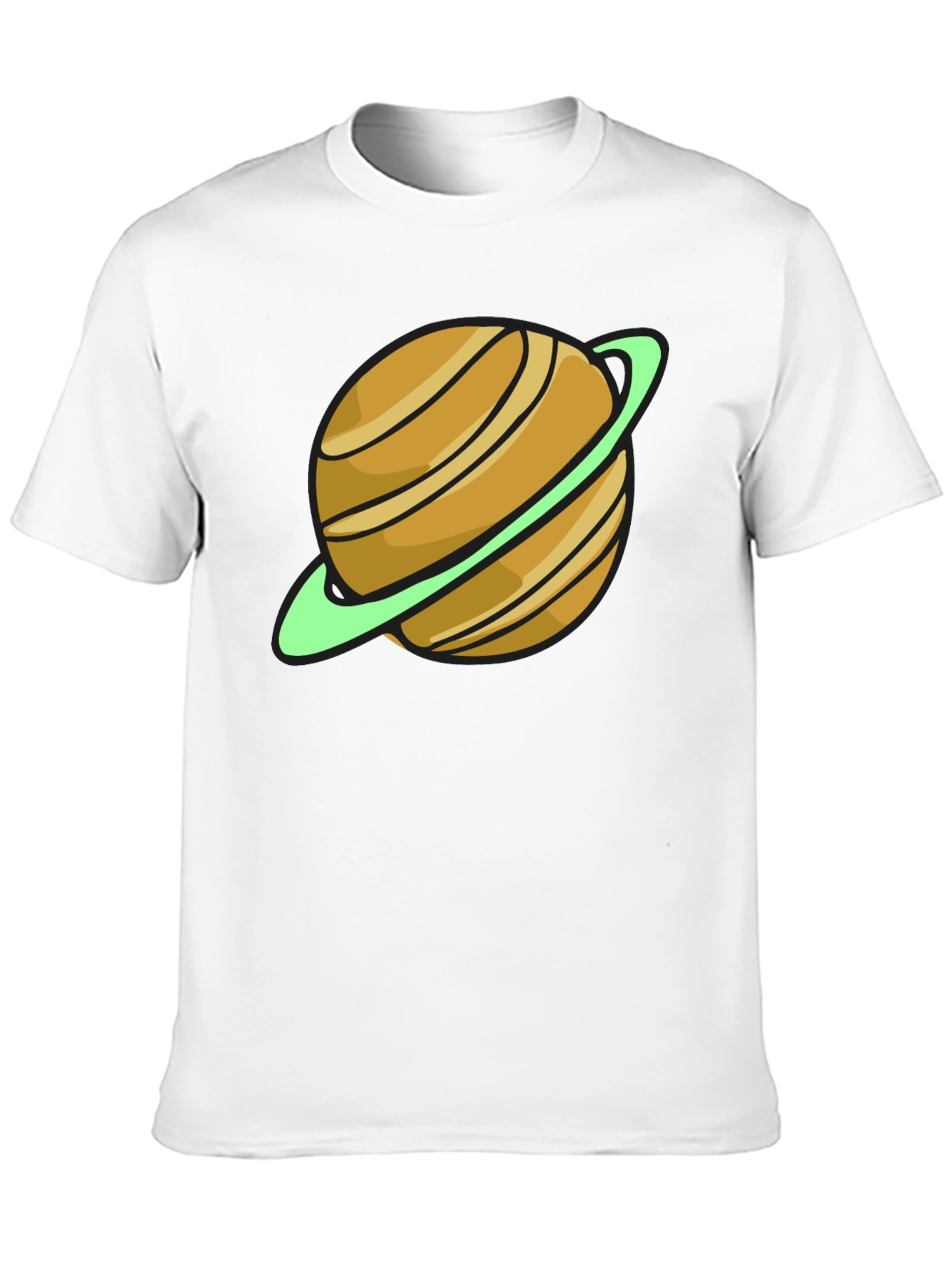 Saturn Graphic T-Shirt - Space Style