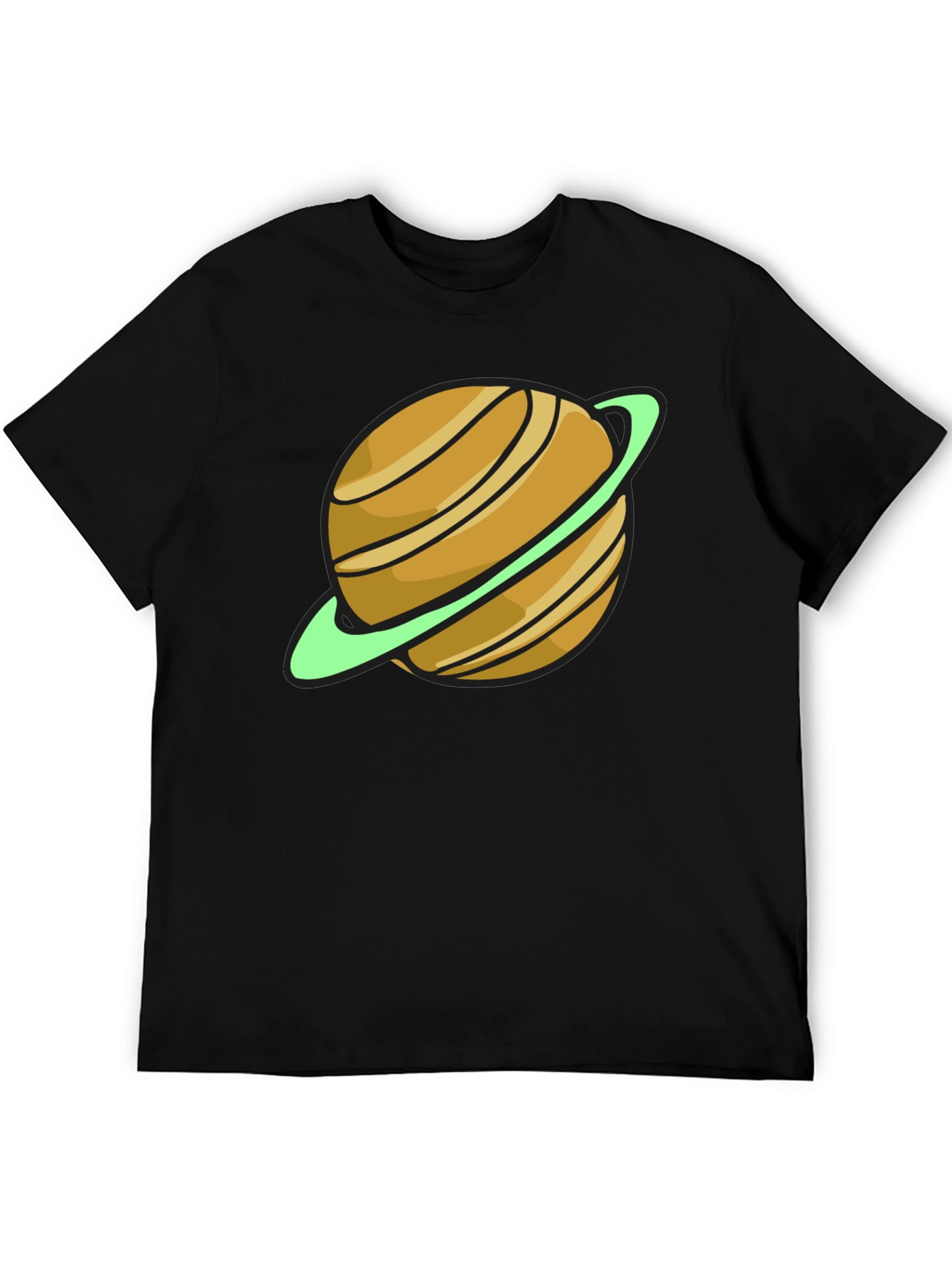 Saturn Graphic T-Shirt - Space Style