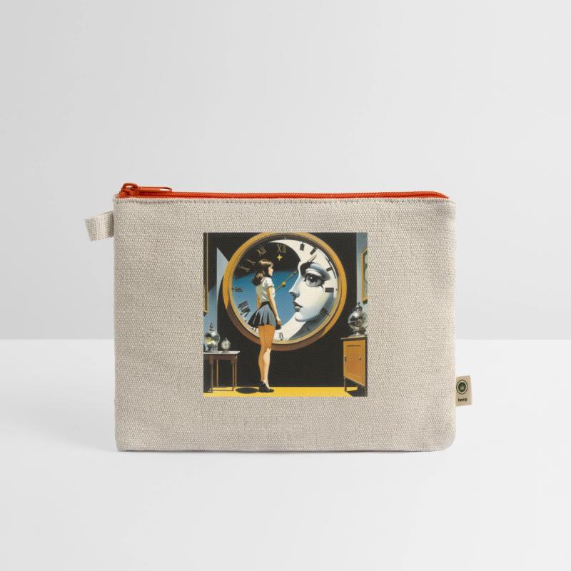 Girl moon clock