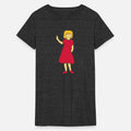 Girl silhouette peace sign