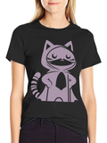 Cat Ninja T-Shirt - Stealth Mode Activated!