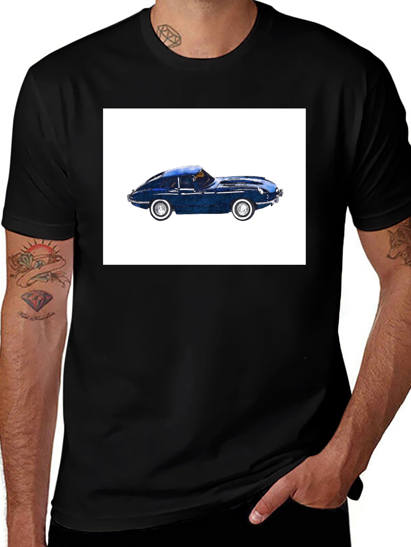 Classic Car Graphic T-Shirt
