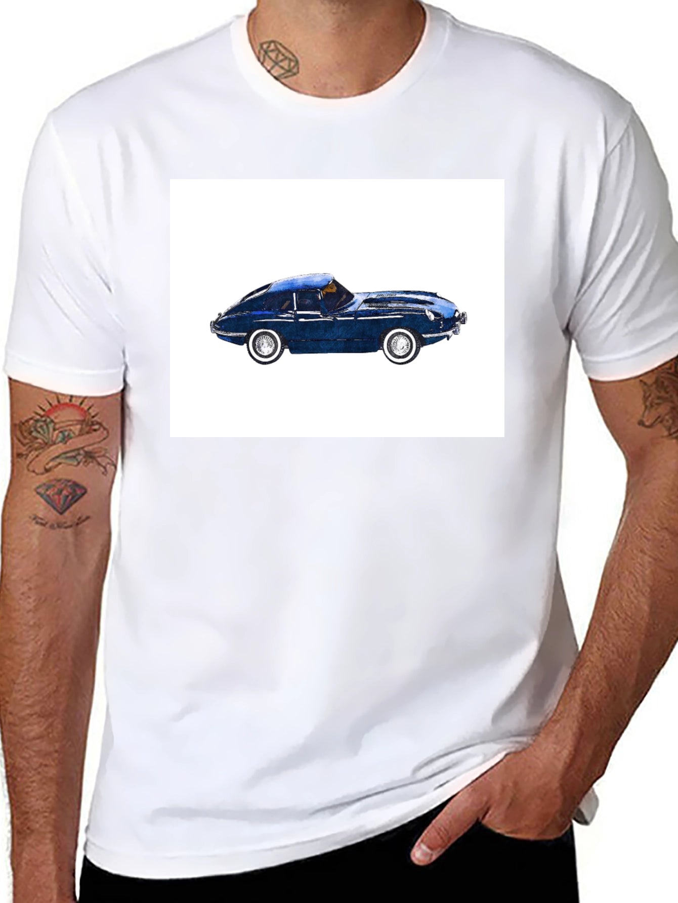 Classic Car Graphic T-Shirt