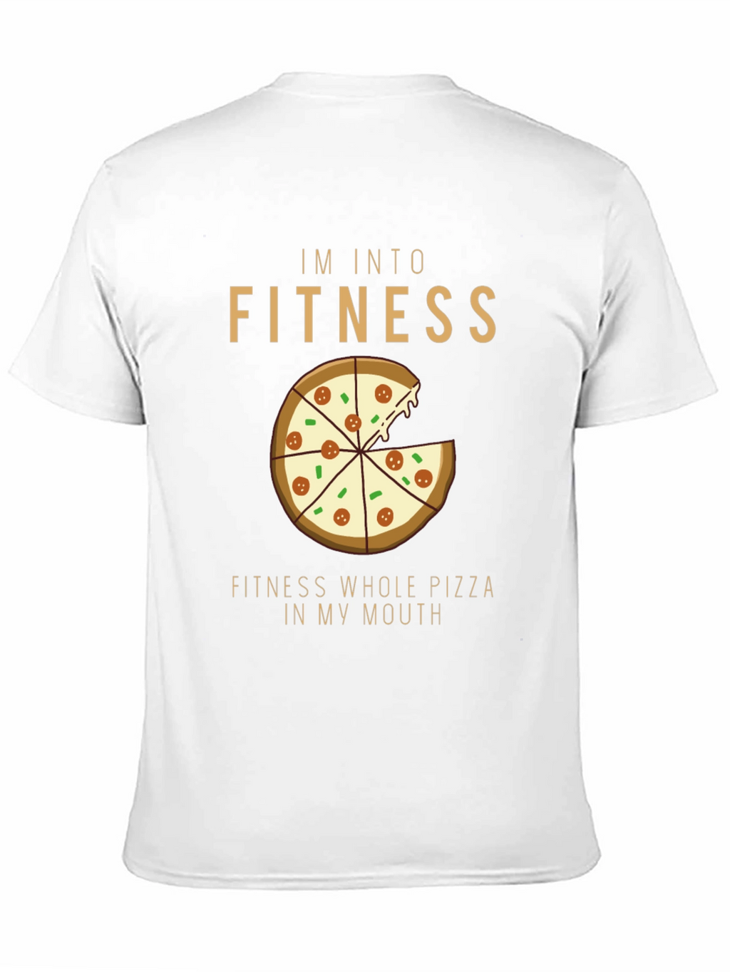 Pizza Fitness Graphic T-Shirt