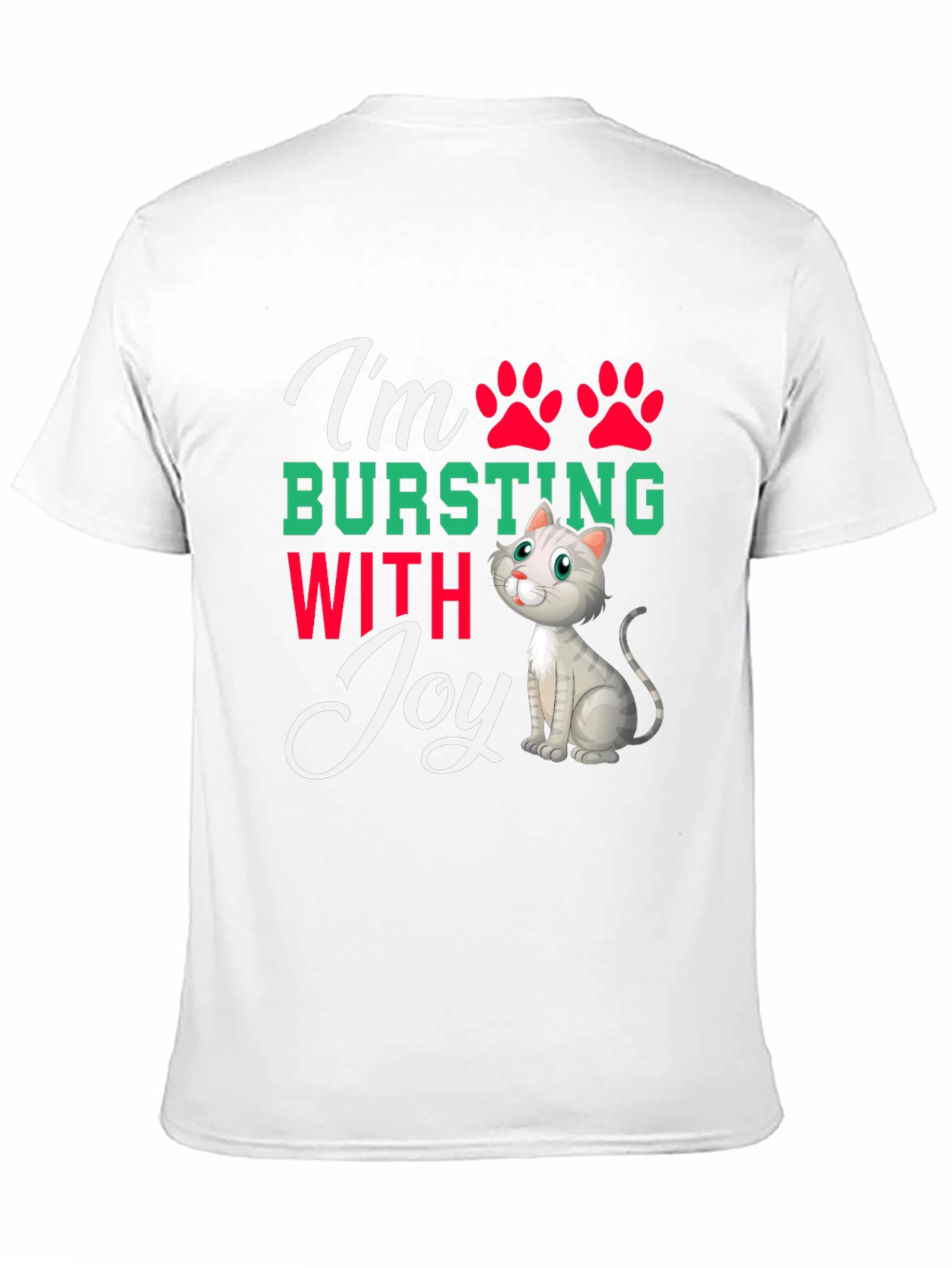Im Bursting With Joy Cat T-Shirt