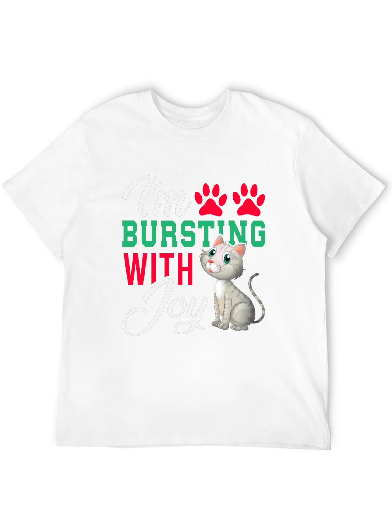 Im Bursting With Joy Cat T-Shirt