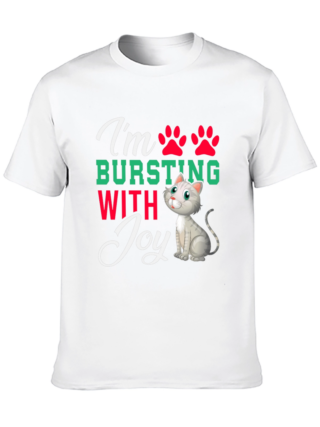 Im Bursting With Joy Cat T-Shirt