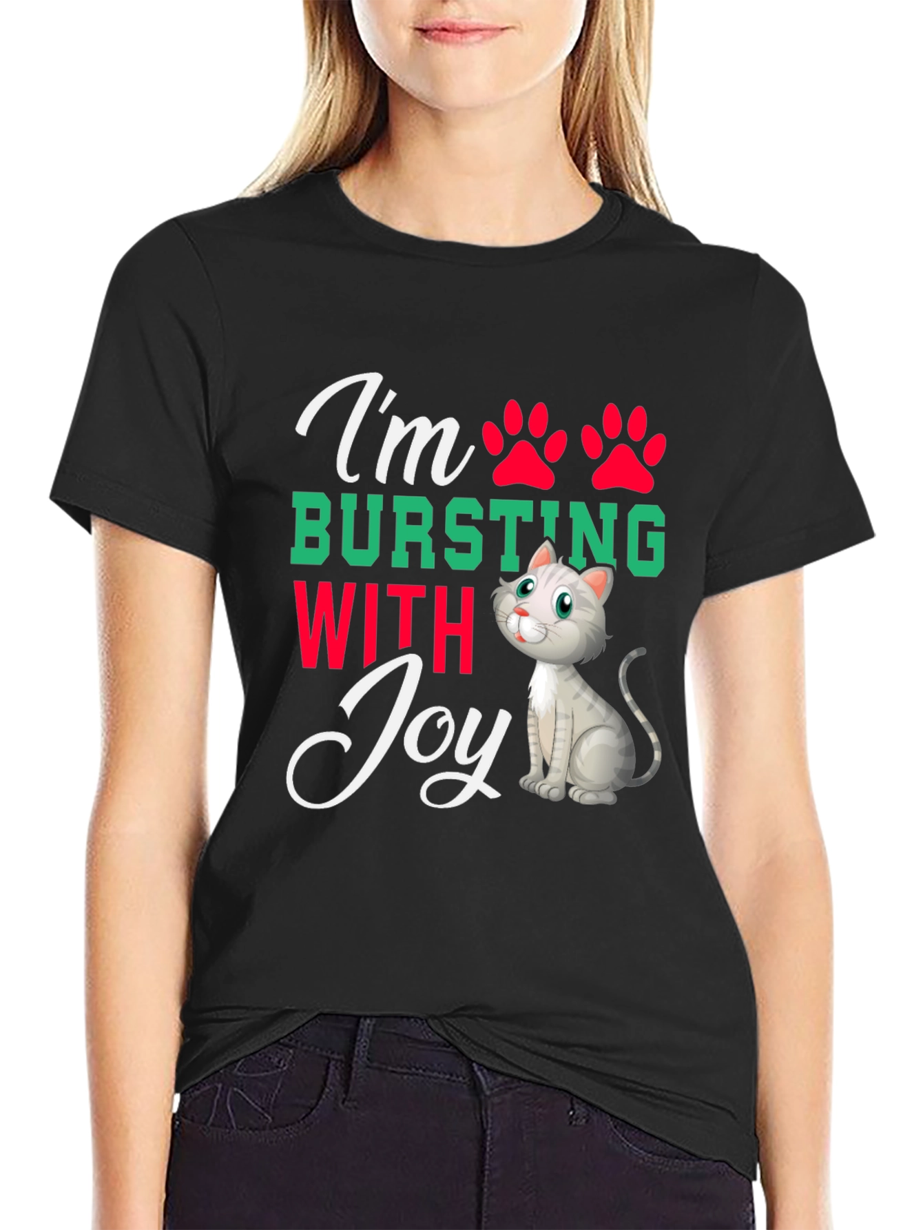 Im Bursting With Joy Cat T-Shirt