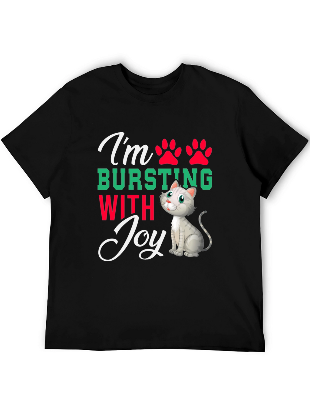 Im Bursting With Joy Cat T-Shirt
