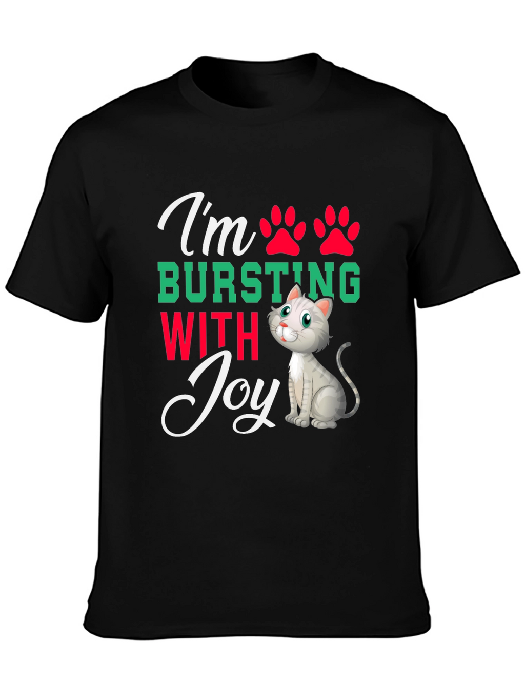 Im Bursting With Joy Cat T-Shirt