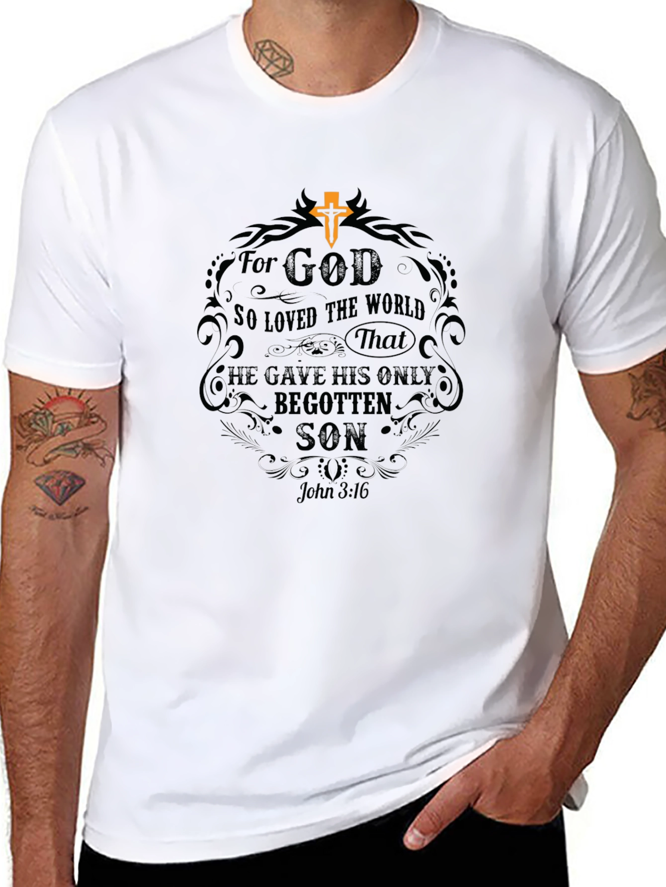 For God So Loved the World Graphic T-Shirt